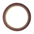 2 Pcs 3Meter Strong Permanent Double Sided Super Sticky Foam Tape Roll for Vehicle Car, Red 6MMx3Meter & Red 10MMx3Meter. 