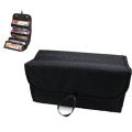 Roll N Go Cosmetic Bag - Pink & black. 
