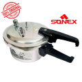 SONEX Pressure Cooker | 3Ltr - 5Ltr - 7Ltr - 9Ltr - 11Ltr | Aluminium | Heavy Weight Pressure Cooker | Best Pressure Cooker | Sonex Pressure Cooker. 