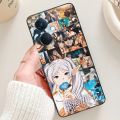 Anime Frieren Mobile Cell Phone Case for OPPO Find X5 X3 X2 A93 Reno 8 7 Pro A74 A72 A53 Black Soft Phone Cover Funda. 