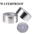 Aluminum Foil Tape-50mm*25m,Adhesive Silver Foil Tape, Conductive Aluminum Tape,Thermal Conductivity,Anti-Static Radiation Protection,Metal Tape,High Temperature Heavy Duty HVAC Tape. 