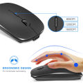 Wireless Mouse Bluetooth Rechargeable Mouse Wireless Computer Silent Mouse Ergonomic Mini Mouse USB Optical Mice For Laptop PC. 