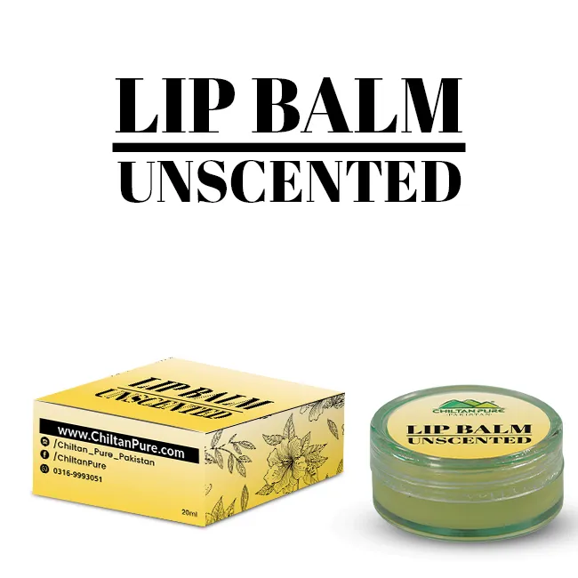 Unscented Lip Balm – Prevent Dry, Chapped Lips & Enhances The Power Of Attractive Smile & Gloss Of Lips!