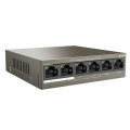 Tenda TEF1106P 6-Port PoE Network Switch, Ethernet Switch, Hub, 4 PoE Ports up to 30 W for per PoE Port, 63W for All PoE Ports, Plug and Play for Office Network, Home Network(TEF1106P-4-63W). 