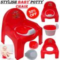 Baby Potty Chair Child Toddler Toilet Seat Kid Urinal Training Pot Red Color. 
