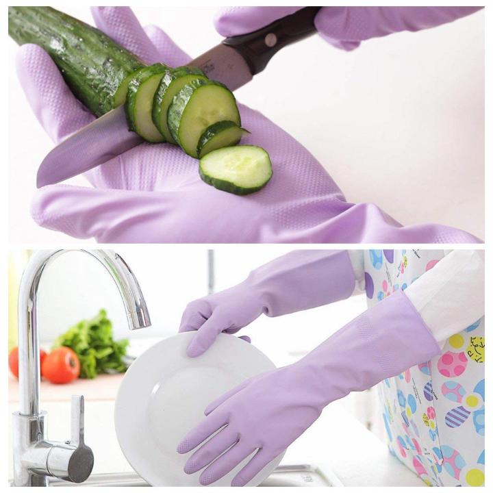 Dishwashing%20Latex%20Gloves,%20Pink%20Cleaning%20Gloves%20for%20Kitchen%20and%20Housework,%20Large%20-%20Image%207