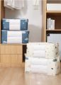 1Pcs High-capacity Quilt Storage Bags With Zipper/Foldable Bed Sheets Collecting Pouch Organizer/Moisture Dustproof Proof Organizer /Quilt Clothes Storage Bag. 