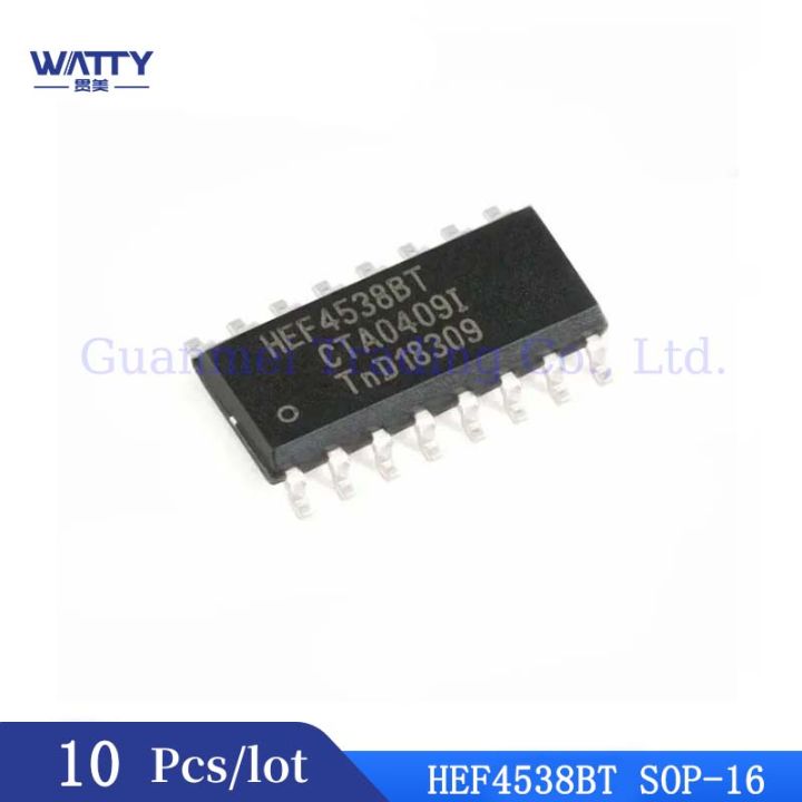 10Pcs/Lot HEF4538BT HEF4538 SOP-16 Monostable Multiharmonic Oscillator