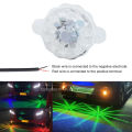Geepact 12-24V RGB Colorful Lights Colorful Laser Warning Light Car Truck Motorcycle Anti-rear Car Chassis Lamp. 