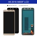 LCD For Samsung Galaxy A6 2018 A600 Display Touch Screen Digitizer Assembly Replacement Parts SM-A600F A600FN A600A. 