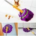 Magic Twist Mop with Self-Wringing Action, Extra Microfiber Refills, and Durable Handle – Perfect for Kitchen, Bathroom, and All Surfaces. 