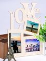 Hot Sweet Wooden Hollow Love Photo Picture Frame Home Decor Art DIY Gift New Picture Frame. 