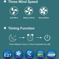 Durable Ceiling Fan Versatile Convertible Modern LED Light Fan Smart  efficient Fan for Bedroom Living Room Home Comfort Cooling Solutions Interior Decor. 