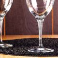 Imported High Quality Kayla Clear Glass Goblet- 390 ml for Special Drinks. 