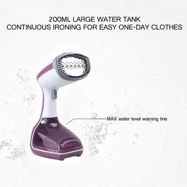 Silver%20crest%20Garment%20Steamer%20German%20Powerful%20Handheld%20Clothes%20Steamer,%201600-Watt%20Portable%20Garment%20Steamer%20W/%20250ml%20Large%20Detachable%20Water%20Tank%20Garment%20Fabric%20Wrinkle%20Remover%20Travel%20Iron%20(pink)%20-%20Image%203