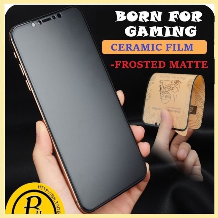 For Infinix GT 20 Pro Ceramic Tempered Glass forInfinix GT 10 Pro Note 40 30 Pro Smart 8 POP 8 Matte Full Screen Protector
