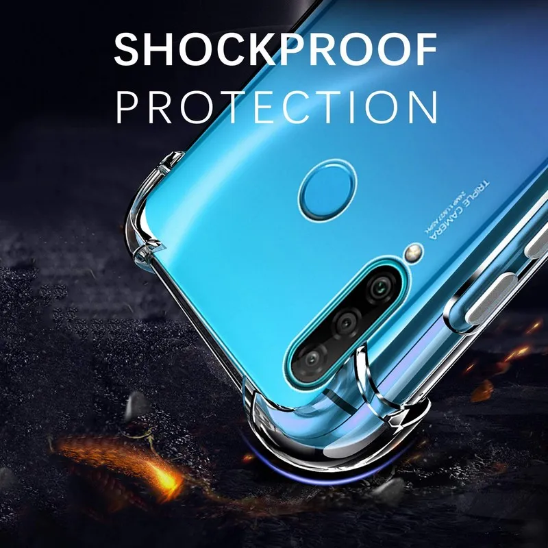 Soft Transparent Silicone TPU Case For Huawei P30 | Slim Gel Protective Cover 3 thumbnail image