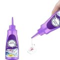 Active Enzyme Laundry stain remover White shirt guardian 120ml active enzyme laundry stain remover stain remover for clothes garment stubborn stain cleaner oil remover 9 purple 1pcs note random colour will be deliver. 