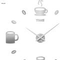 Modern DIY Wall Clock Stickers Frameless Non Ticking Decorative Bedroom. 