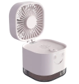Smiley Fan Humidifier, Mini Desktop Humidifier Spray Fan, USB Cube Folding Fan, Portable Mini Fan Humidifier, Magic Cube Folding Spray Fan, Air Cooled Folding Humidifier. 
