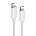 For Huawei MateBook Laptop Fast Charging Cable 65W Dual Type-C Interface Charging Data Cable Length:2m. 