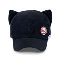 Anime EVA Shikinami Asuka Rangure Asuka Risoli Cat Ear Polar Fleece Hat Cosplay Cap and Badge Cute Cosplay Accessories. 