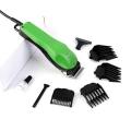 Zoofari Professional Animal Hair Clipper Trimmer Pet Products Dogs Cats Zoofari Professional Grooming Pet Hair Clipper with Four Blade Attachment Combs Green Pet Hair Trimmer Free Box. 