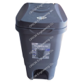 60 Litres Dust Bin with Wheels n Pedal - Outdoor Garbage Waste Bin Trash Can - Trolley n Paddle - High Quality Pure Plastic - select Color from variations. 
