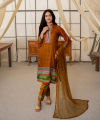 Sunaina Textile Unstitched 3 Piece Suit Fabric: Malai Lawn for Women and Girls - Collection: VOL38 - Designcode:3502. 