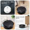 Automatic Robot Vacuum Cleaner, Intelligent Sweeper Robot, Bot Self Detects Stairs, Pet Hair All-ergies Robotic, Home Cleaning for Carpet Hardwood Tile Floor. 