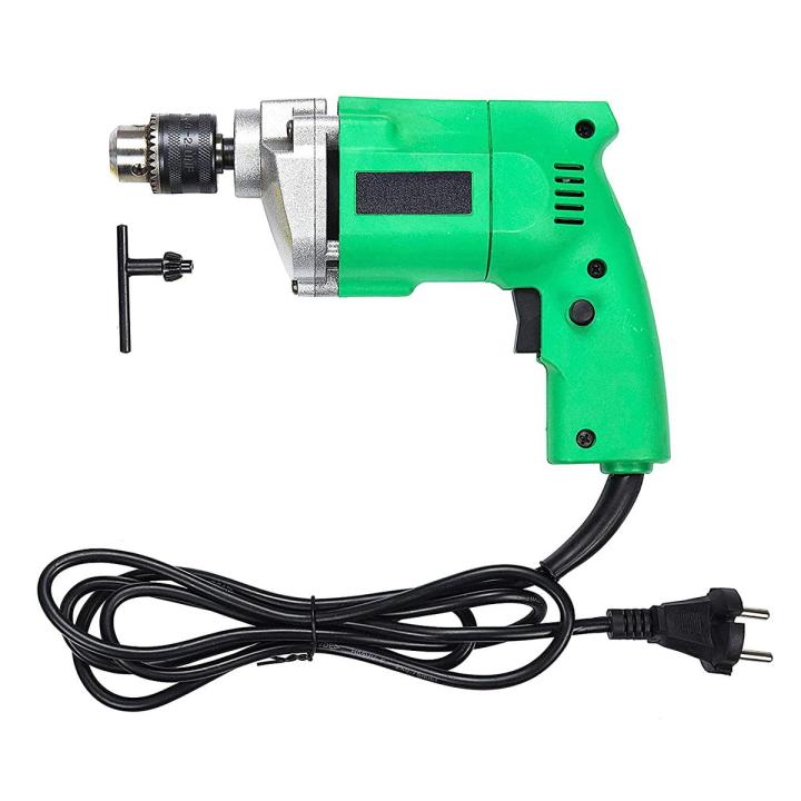 Imported 100% Pure Copper Simple Electric Drill Machine With 3 bits as Free Gift And Metal Heat Protector Sensor Electric Air Blower Toolkit Hand Tools