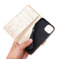 lthmy for Samsung Galaxy S22 Ultra 5G Wallet Case Flower Pattern PU Leather Case Bookstyle Flip Stand Cover. 