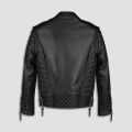 Original Leather Jacket Pure Leather Biker Jacket. 