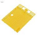Queen Bee Isolator Introducing Cage Plastic Equipment Reusable Beekeeping Yellow. 