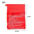 NEW Potato Express Baking Bag Microwave Fast Cooker In 4min Red Reusable. 