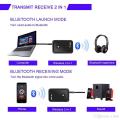 YPF-03 MINI Bluetooth Receiver 2 in 1 Wireless Transmitter & Adapter AUX 3.5MM Stereo Audio Player A2DP Wireless Receiver. 
