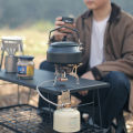 Stainless Steel Hanging Hook Stainless Steel Gas Canister Hanging Hook for Butane Stove Tank Rustproof Strong Load-bearing Clip Corrosion Resistant Accessories. 