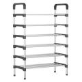 7 Layer Shoe Rack Organizer | Dustproof Transparent Shoe Storage Cabinet | Large Capacity Foldable Shoe Shelf | Space-Saving Shoe Stand for Home. 
