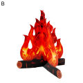 Flame Decor Easy embly Bonfire Music Party Picnic Barbecue Flame Decoration. 