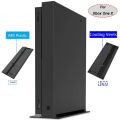 Xbox One X Vertical Stand with Built-in Cooling Vents & 4x Non-Slip Rubber Pad. 