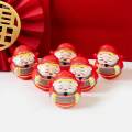 6x Traditional Chinese Figurine Statue Collectible for Home Desktop Bedroom. 
