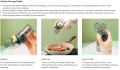 Imported Quality New Arrival (3 Pcs Set with Stand) or (1 Single Pc) Kitchen quantitative salt and pepper shakers, seasoning tank, 0.5g salt control bottle, press salt dispenser. 