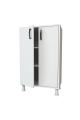 Kitchen Storage Cabinet, Small 2 Door Storage Cabinet With Shelves For Multipurpose. It Can Be Customized. 