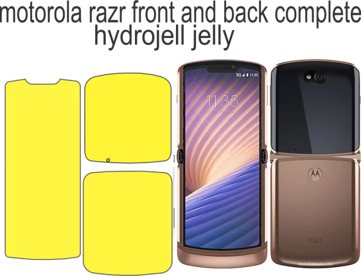 MOTOROLA%20RAZR%202019%20FRONT%20AND%20BACK%20HYDROJELL%20JELLY%20PROTECTOR%20COMPLETE%20SET%20-%20Image%203