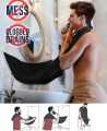Beard Catcher Waterproof Shaving Apron for beard Trimmer - Beard Trimming Bib for Men Shaving & Hair Catcher, Non-Stick Hair Catcher Grooming Cloth with free 2 Suction Cups for Mirror. 
