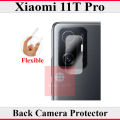 Xiaomi 11T Pro Back Camera 9H Gorilla Flexible Protector. 