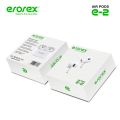 Erorex AirPods E-2 Wireless Earbuds  2nd Generation Bluetooth 5.0, Super Sound Bass, Wireless Charging Case and Pop-Up Feature Compatible with All Devices. 