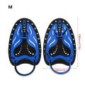 WHALE Swimming Diving Hand Fins Paddles Webbed Training Fin Scuba Equipment (Blue M) - intl. 