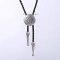 Cowboy Leather Necklace for Men Bolo Tie Flower Indian Chief Eagle Rodeo Western Manmade Leather Mens Necklaces Wholesale DUNM10. 