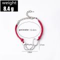 Creative Bracelet for Women Stainless Steel Doctor Stethoscope Pendant Shape Adjustable Wrist Strap for Girl Trendy Jewelry Gift. 